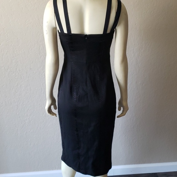 Dolce & Gabbana black snake skin dress 38 4 - Picture 4 of 6